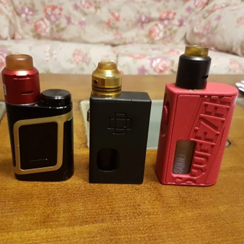 Original Mechanical E Cigarettes Hugo Vapor Squeezer Kit BF Squonk Vape Vaporizer N BF RDA Box Mod Fit 1865020700 E-Cigarettes (3)