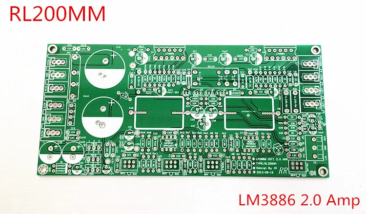 pcb board only lm3886 2.0 amp power amplifier ne5532 preamp filter circuit speaker protection professional preamp and rear
pcb board only lm3886 2.0 amp power amplifier ne5532 preamp filter circuit speaker protection professional preamp and rear