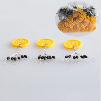50pcs/lot 6 in 1 Fishing Float Black Rubber Stopper Fishing Space Bean Stopper Float Line Stops Fishing Tackle pesca S M L XL
50pcs/lot 6 in 1 Fishing Float Black Rubber Stopper Fishing Space Bean Stopper Float Line Stops Fishing Tackle pesca S M L XL