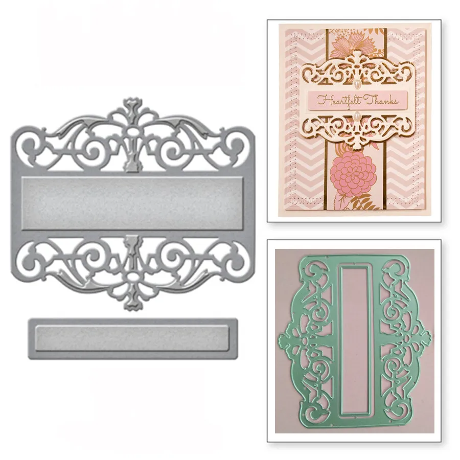 McDies 2PCS/lot Lace Tags metal cutting dies cut die mold 2019 New Scrapbook paper craft knife mould blade punch stencils dies
McDies 2PCS/lot Lace Tags metal cutting dies cut die mold 2019 New Scrapbook paper craft knife mould blade punch stencils dies
