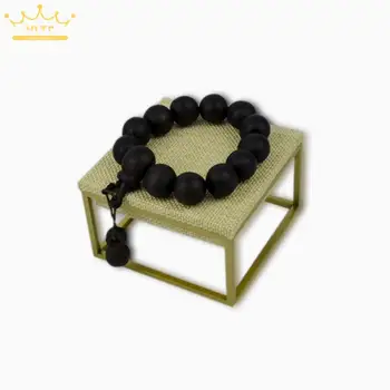 Jewelry Display Stainless Steel Linen Bracelet Display Tray Show Case 9*9*5cm Beige Jewellery Display Stand Organizer Showcase 
Jewelry Display Stainless Steel Linen Bracelet Display Tray Show Case 9*9*5cm Beige Jewellery Display Stand Organizer Showcase