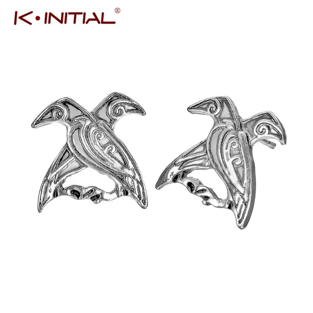 Kinitial Fashion Viking Double Bird Stud Earrings for Women Girls Retro Gold Silver Color Jewelry Cute Animal Bird Earring Gift
Kinitial Fashion Viking Double Bird Stud Earrings for Women Girls Retro Gold Silver Color Jewelry Cute Animal Bird Earring Gift