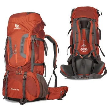 80L Camping Backpacks Outdoor Travel Bag Nylon Superlight Alloy Inner support Frame
80L Camping Backpacks Outdoor Travel Bag Nylon Superlight Alloy Inner support Frame