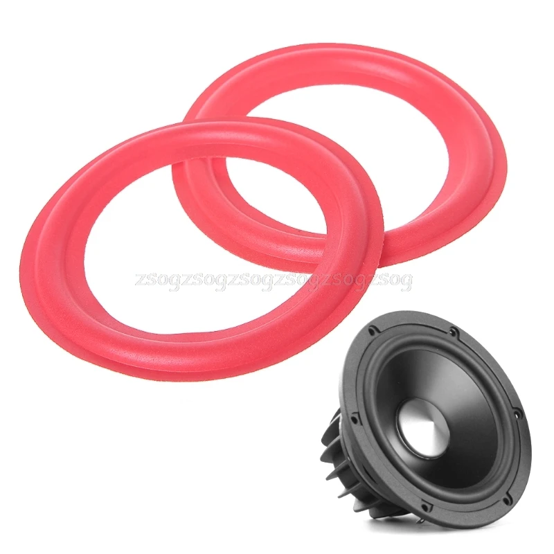 2PCS Red 4 INCH 5 INCH 6.5 8 INCH 10 12 INCH Subwoofer Speaker Foam Surround Woofer Speaker Repair Accessories DIY Ring N22
2PCS Red 4 INCH 5 INCH 6.5 8 INCH 10 12 INCH Subwoofer Speaker Foam Surround Woofer Speaker Repair Accessories DIY Ring N22