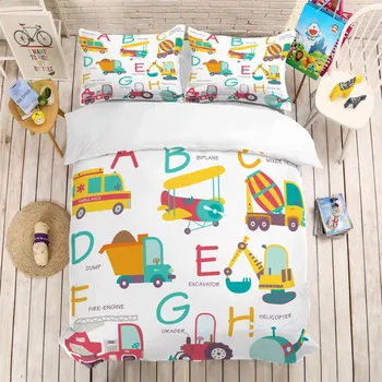 Cartoon Car 3D Printing Bedding Set Duvet Covers Pillowcases Twin Full Queen King Children Bedding Sets Bedclothes 2019
Cartoon Car 3D Printing Bedding Set Duvet Covers Pillowcases Twin Full Queen King Children Bedding Sets Bedclothes 2019