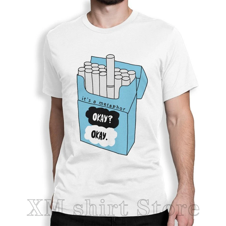 The Fault In Our Stars Okay Okay T-Shirt Men WoMen All Sizes(2) 100% cotton funny print tshirt men women shirts
The Fault In Our Stars Okay Okay T-Shirt Men WoMen All Sizes(2) 100% cotton funny print tshirt men women shirts