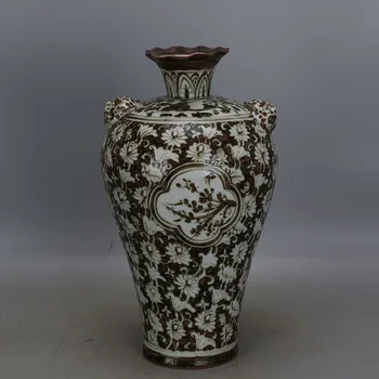 Antique SongDynasty porcelain vase,Jizhou Kiln Animal ear bottle,hand-painted crafts,Home Decoration,handmade crafts/Collection
Antique SongDynasty porcelain vase,Jizhou Kiln Animal ear bottle,hand-painted crafts,Home Decoration,handmade crafts/Collection