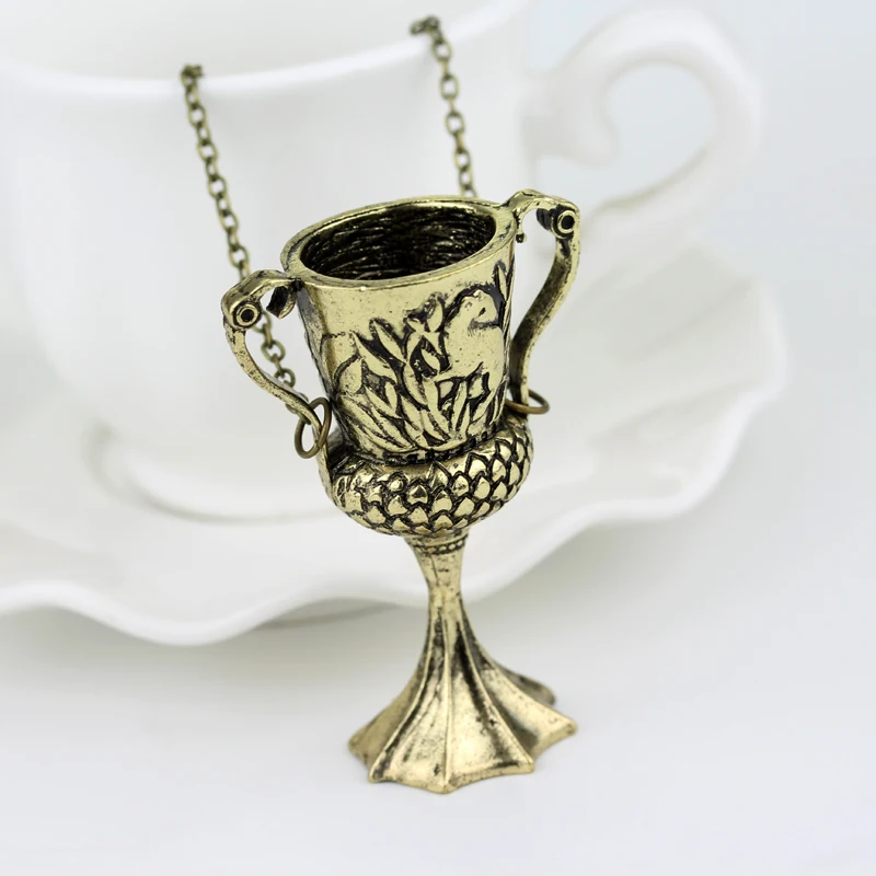 Vintage Horcrux transformation Helga Hufflepuff's Wine Cup Pendant Necklace Antique Conversion Helga Men Necklace Charm Jewelry
Vintage Horcrux transformation Helga Hufflepuff's Wine Cup Pendant Necklace Antique Conversion Helga Men Necklace Charm Jewelry