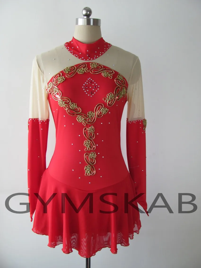 2018 New Style Figure Skating Dress Women's Girl's Customized Ice Skating Dress Long-sleeved Gymnastics Costume 8088
2018 New Style Figure Skating Dress Women's Girl's Customized Ice Skating Dress Long-sleeved Gymnastics Costume 8088