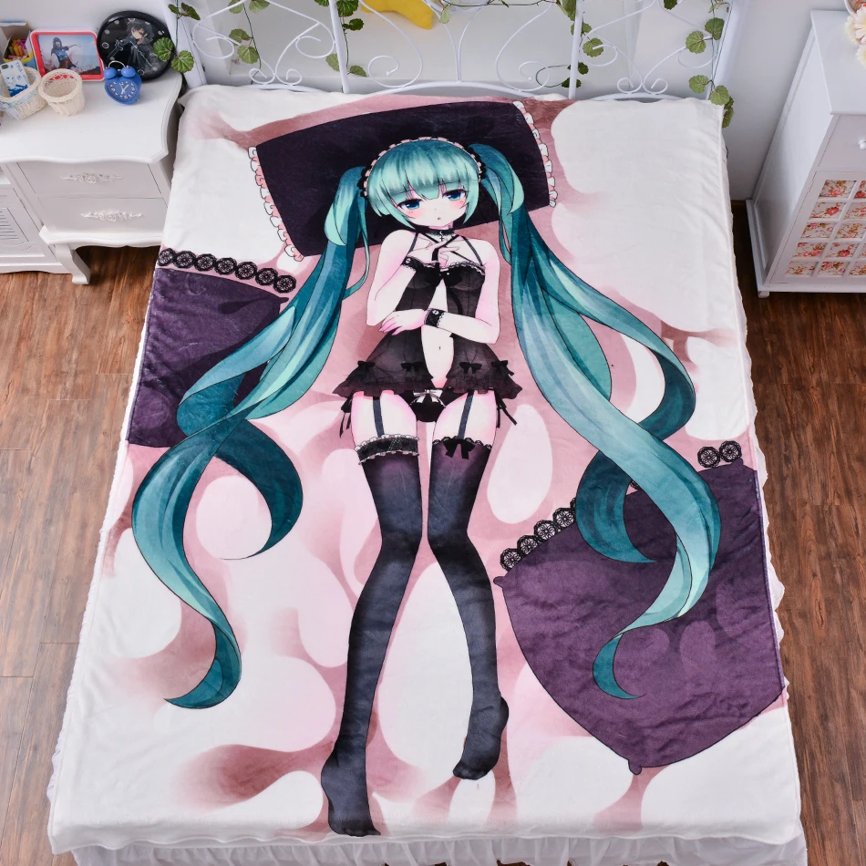 Japan Anime Hatsune Miku Bed Blanket Throw Blanket Bedding Coverlet Cosplay Gift
Japan Anime Hatsune Miku Bed Blanket Throw Blanket Bedding Coverlet Cosplay Gift