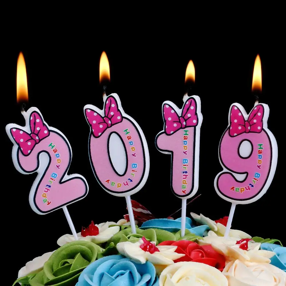Number Cake Candle Birthday Party Cake Decoration Pink Blue Cupcake Cake Topper Decor Tools
Number Cake Candle Birthday Party Cake Decoration Pink Blue Cupcake Cake Topper Decor Tools