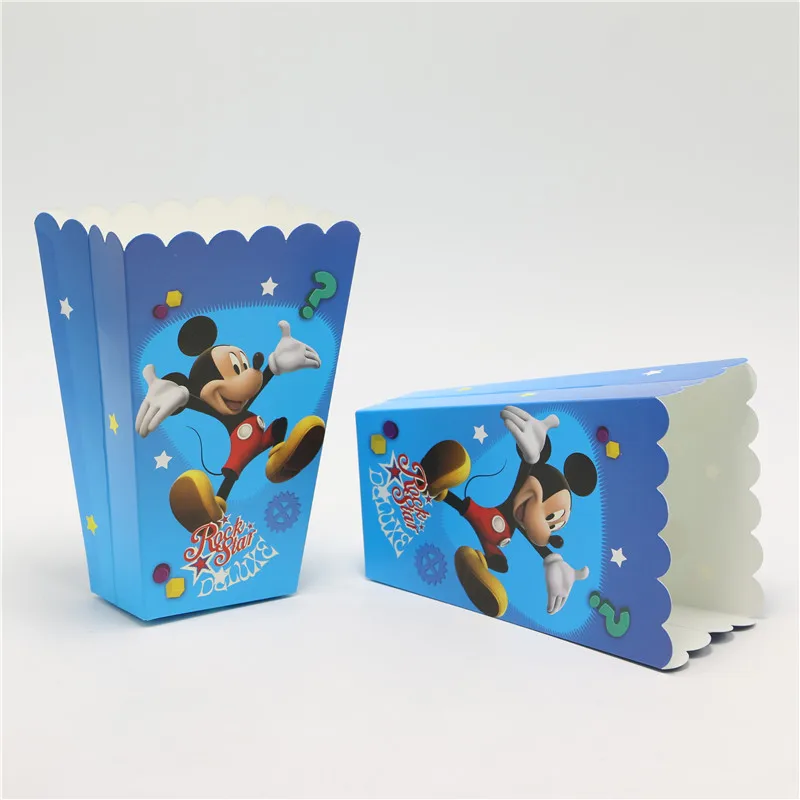 Hot Sale 6Pcs/lot Birthday Party Decorate Mickey Mouse Paper Movie Popcorn Food Favor Box Baby Shower Supplies For Kids Boys
Hot Sale 6Pcs/lot Birthday Party Decorate Mickey Mouse Paper Movie Popcorn Food Favor Box Baby Shower Supplies For Kids Boys