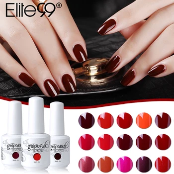 Elite99 15ml Wine Red Series Gel Nail Polish Soak Off UV LED Gel Varnishes Semi Permanent Gorgeous DIY Nail Art Design Polish
Elite99 15ml Wine Red Series Gel Nail Polish Soak Off UV LED Gel Varnishes Semi Permanent Gorgeous DIY Nail Art Design Polish