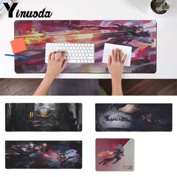 Yinuoda Lucian lol laptop Gaming mouse pad Rectangle Mousemat PC Computer Notebook Mice Mats Gamer Gaming mouse pad
Yinuoda Lucian lol laptop Gaming mouse pad Rectangle Mousemat PC Computer Notebook Mice Mats Gamer Gaming mouse pad