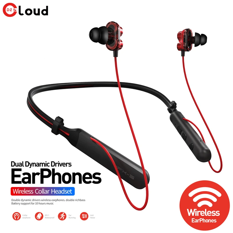 Neckband Wireless Bluetooth Headphones Hybrid Technology noise Canceling Double speaker Headphone New IPX5 Waterproof Earphone
Neckband Wireless Bluetooth Headphones Hybrid Technology noise Canceling Double speaker Headphone New IPX5 Waterproof Earphone
