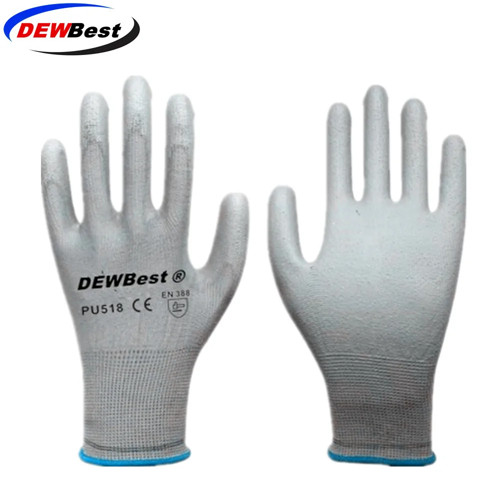 DEWBest safety working glove pu work gloves have CE Certificated EN388 repory 1pairs/lot
DEWBest safety working glove pu work gloves have CE Certificated EN388 repory 1pairs/lot