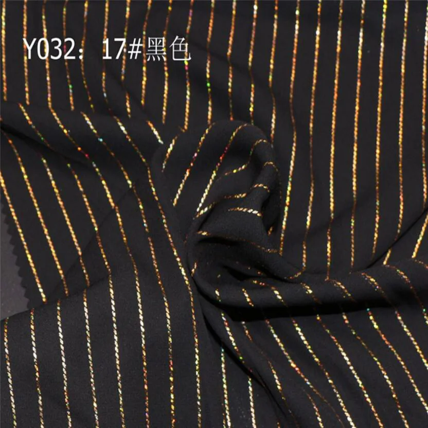 cosplay chiffon dress fabric lasering stripped fabric magic shiny fabric bronzing costume dress fabric DIY 1M/lot
cosplay chiffon dress fabric lasering stripped fabric magic shiny fabric bronzing costume dress fabric DIY 1M/lot