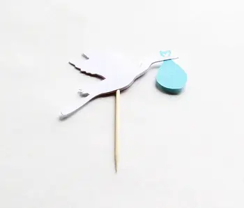 cute Pink & Blue baby Stork Cupcake Toppers/Gender Reveal Party/Food Picks baby shower birthday toothpicks cake topper decor
cute Pink & Blue baby Stork Cupcake Toppers/Gender Reveal Party/Food Picks baby shower birthday toothpicks cake topper decor