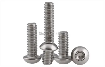 4-10PCS/LOT Metric M8 Stainless Steel A2 Button Head Hex Socket Cap Screw Bolt ISO7380
4-10PCS/LOT Metric M8 Stainless Steel A2 Button Head Hex Socket Cap Screw Bolt ISO7380