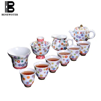 Brief Ceramic Porcelain Tea Set Office Drinkware Teacups Fair Cup Gaiwan Tea Strainer for Birthday Gifts Teapot Ceramic Teaware
Brief Ceramic Porcelain Tea Set Office Drinkware Teacups Fair Cup Gaiwan Tea Strainer for Birthday Gifts Teapot Ceramic Teaware