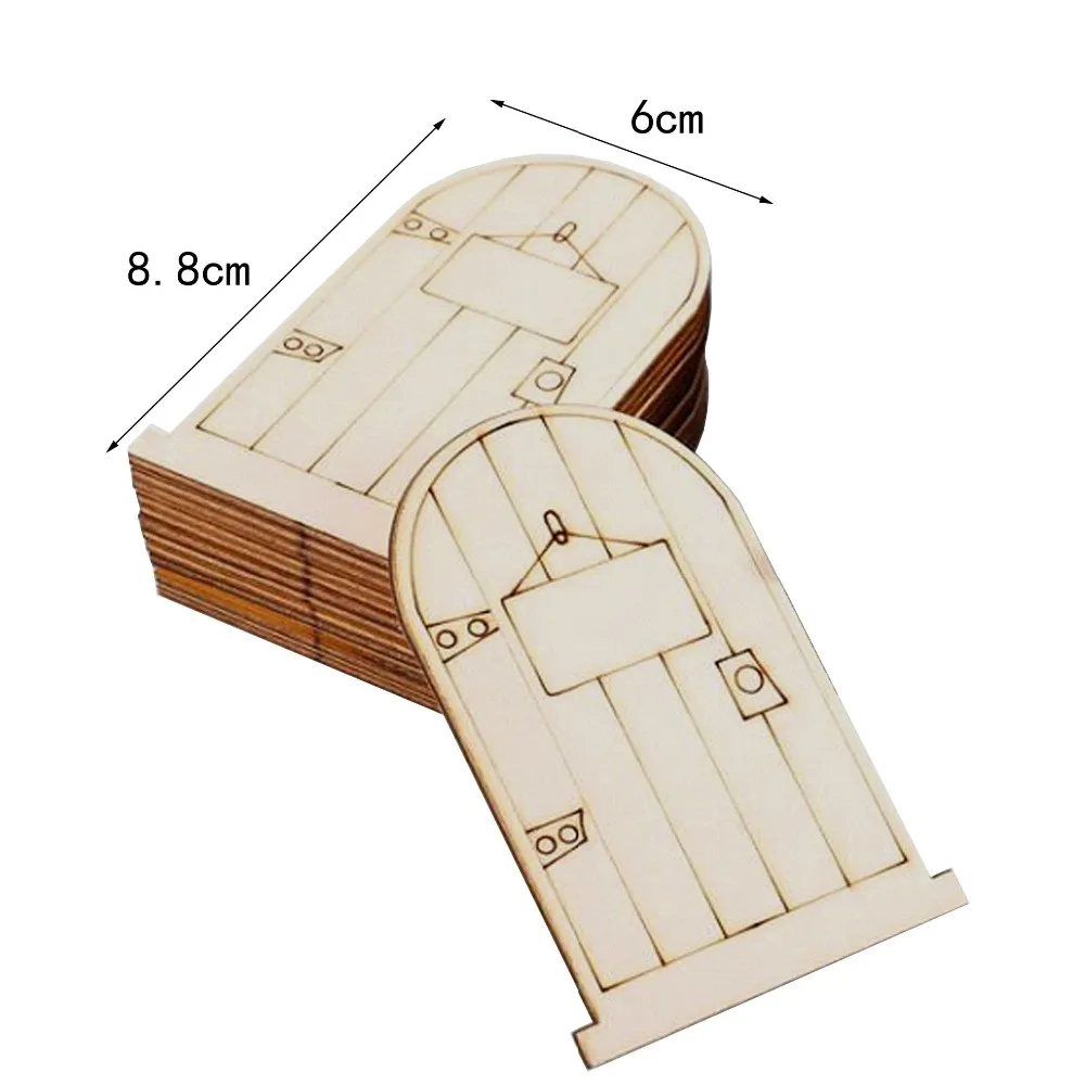10pcs/lot Laser Cut Wooden Doors DIY Wood Door Crafts Blank Plaque Decoupage For Home Decorations Art Wedding
10pcs/lot Laser Cut Wooden Doors DIY Wood Door Crafts Blank Plaque Decoupage For Home Decorations Art Wedding