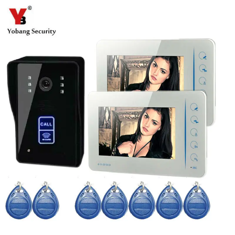 Yobang Security Wired Touch Key 7" Video Door Phone Intercom System video doorbell camera,Hands Free Monitor Intercom Doorbell
Yobang Security Wired Touch Key 7" Video Door Phone Intercom System video doorbell camera,Hands Free Monitor Intercom Doorbell