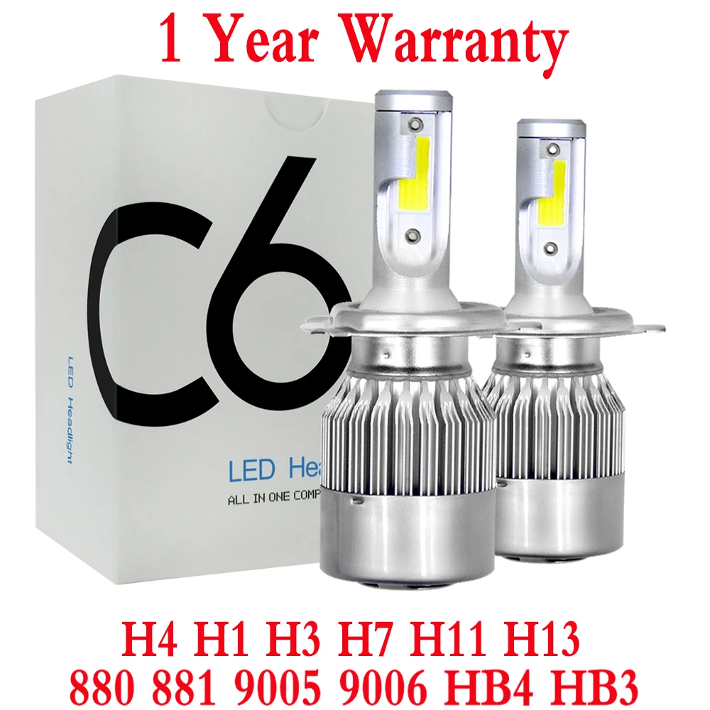 NEW Arrivals Car Lights Bulbs LED H4 H7 9003 HB2 H11 LED H1 H3 H8 H9 880 9005 9006 H13 9004 9007 Auto Headlights 12V Led Light
NEW Arrivals Car Lights Bulbs LED H4 H7 9003 HB2 H11 LED H1 H3 H8 H9 880 9005 9006 H13 9004 9007 Auto Headlights 12V Led Light