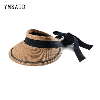 Ymsaid Summer Women Stripe Ribbon Bow Wide-brim Sun Hat Lady Empty Top Hats Travel holiday Beach Hat Sun UV Protection Cap
Ymsaid Summer Women Stripe Ribbon Bow Wide-brim Sun Hat Lady Empty Top Hats Travel holiday Beach Hat Sun UV Protection Cap