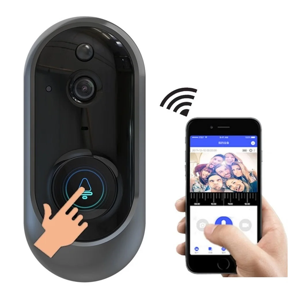 Smart IP Video Intercom WI-FI Video Door Phone Door Bell WIFI Doorbell Camera For Apartments IR Alarm Wireless Security Camera
Smart IP Video Intercom WI-FI Video Door Phone Door Bell WIFI Doorbell Camera For Apartments IR Alarm Wireless Security Camera