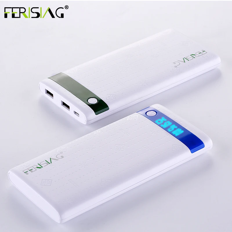 Ferising Power Bank 10000mAh Double USB Powerbank ...