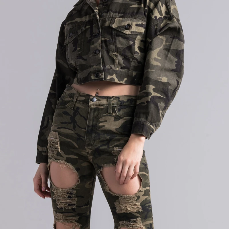 FEELING YOU NEVER DID CAMO JACKET
