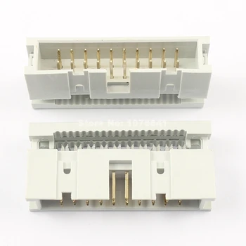 50 Pcs Per Lot 2.54mm Pitch 2x10Pin 20 Pin Male Straight IDC Box Header Cable Connector
50 Pcs Per Lot 2.54mm Pitch 2x10Pin 20 Pin Male Straight IDC Box Header Cable Connector