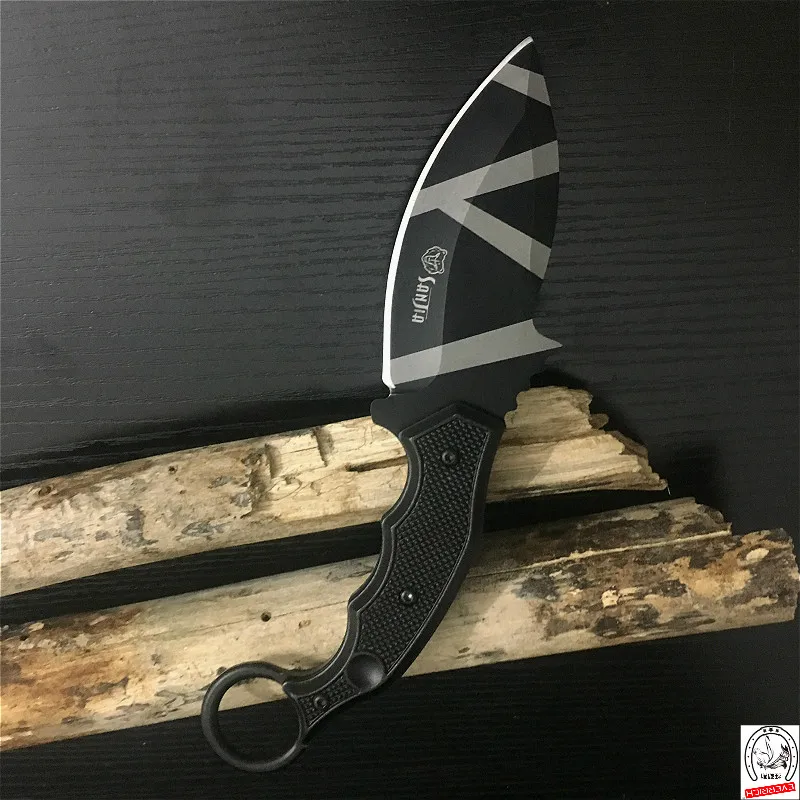 58HRC Knife CS GO Counter Strike Tactical Claw Karambit Knife Outdoor Tool Survival Camping Hunting Tactical Knife
58HRC Knife CS GO Counter Strike Tactical Claw Karambit Knife Outdoor Tool Survival Camping Hunting Tactical Knife