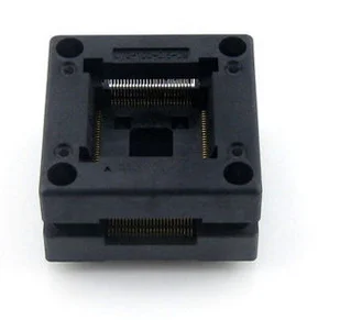 QFP100 TQFP100 LQFP100 PQFP100 OTQ-100-0.5-09 Enplas QFP IC Test Burn-In Socket 0.5mm Pitch
QFP100 TQFP100 LQFP100 PQFP100 OTQ-100-0.5-09 Enplas QFP IC Test Burn-In Socket 0.5mm Pitch