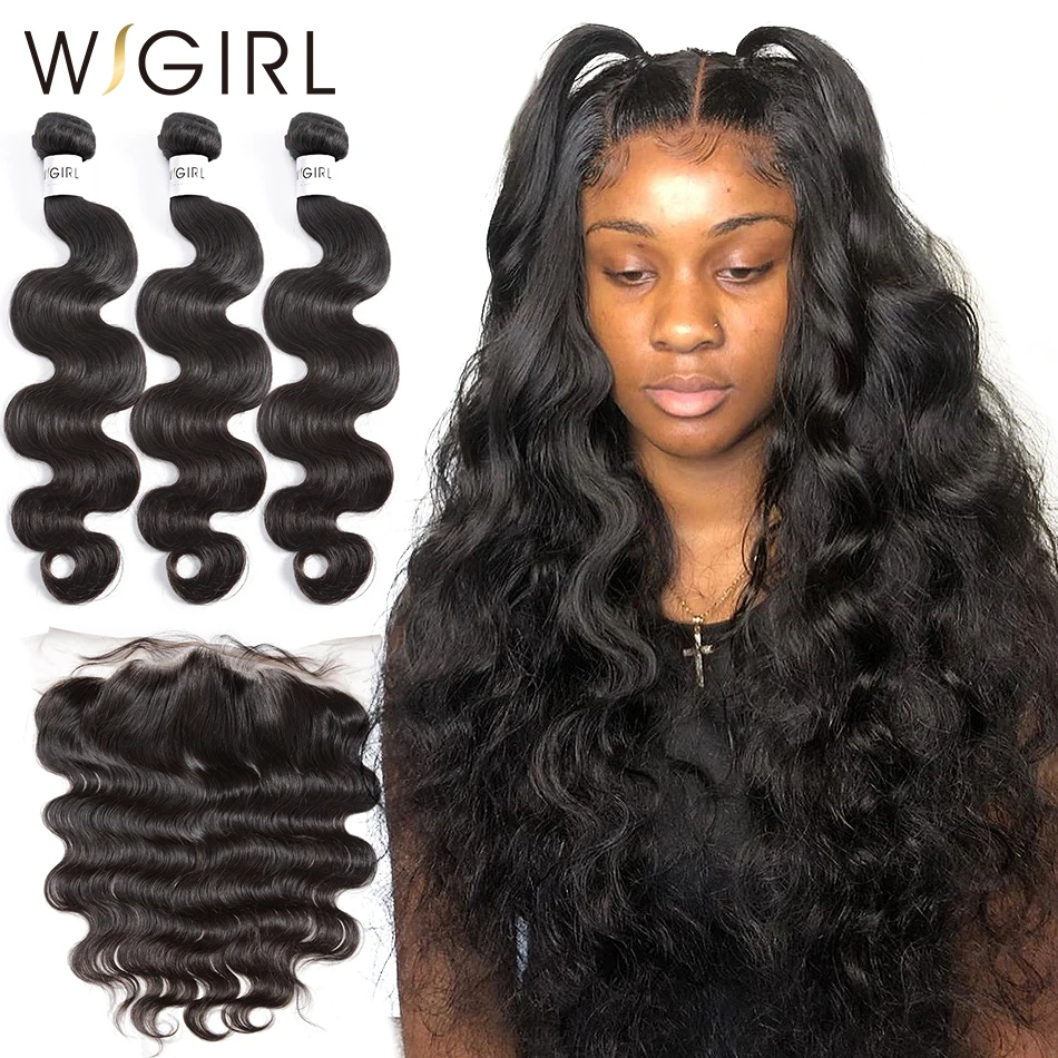 Wigirl 8- 28 30 Inch 3 4 Brazilian Remy Body Wave Bundles With 13x4 Lace Frontal Closure Double Drawn Natural Weave Human Hair
Wigirl 8- 28 30 Inch 3 4 Brazilian Remy Body Wave Bundles With 13x4 Lace Frontal Closure Double Drawn Natural Weave Human Hair