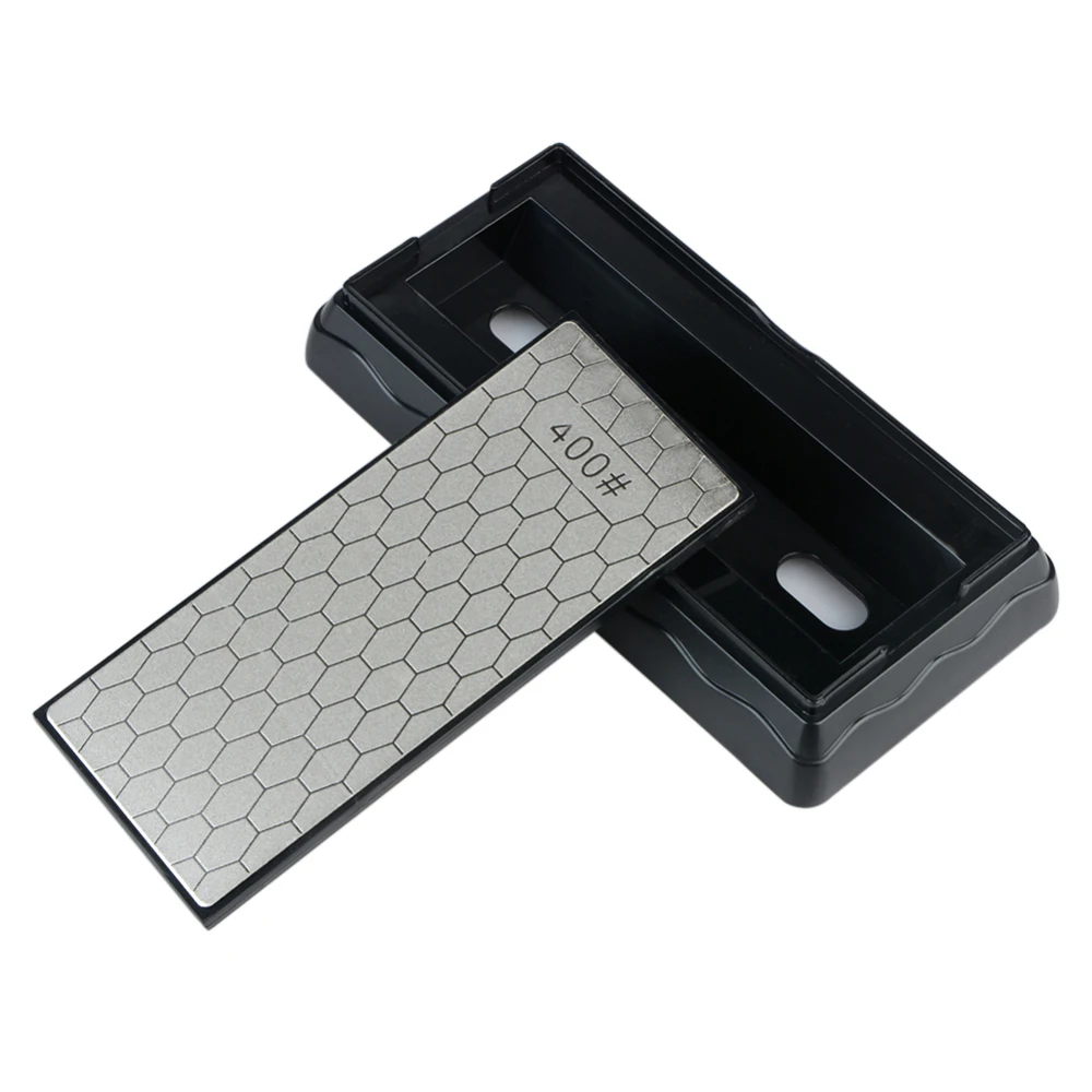 Diamond Whetstone Knife Sharpener Double Sided Sharpener Sharpening Stone for Kitchen Blade
Diamond Whetstone Knife Sharpener Double Sided Sharpener Sharpening Stone for Kitchen Blade