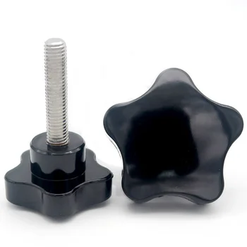 2Pcs M8 Hand Tighten 304 Stainless Steel Screws Plum Plastic Five-star Head Knob Bolts Nuts 10mm-100mm Length
2Pcs M8 Hand Tighten 304 Stainless Steel Screws Plum Plastic Five-star Head Knob Bolts Nuts 10mm-100mm Length