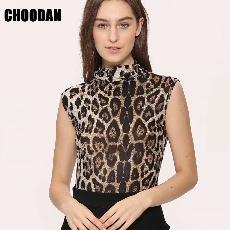 Leopard Tank Top Women Sleeveless Shirt 2018 Summer Autumn Basic Shirts New Fashion Turtleneck Fitness Clothing Female Blouses
Leopard Tank Top Women Sleeveless Shirt 2018 Summer Autumn Basic Shirts New Fashion Turtleneck Fitness Clothing Female Blouses