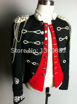 S-5XL 2017 Plus size New fashion slim Bigbang paillette black suit jacket performanc formal dress men's clothing singer costumes
S-5XL 2017 Plus size New fashion slim Bigbang paillette black suit jacket performanc formal dress men's clothing singer costumes