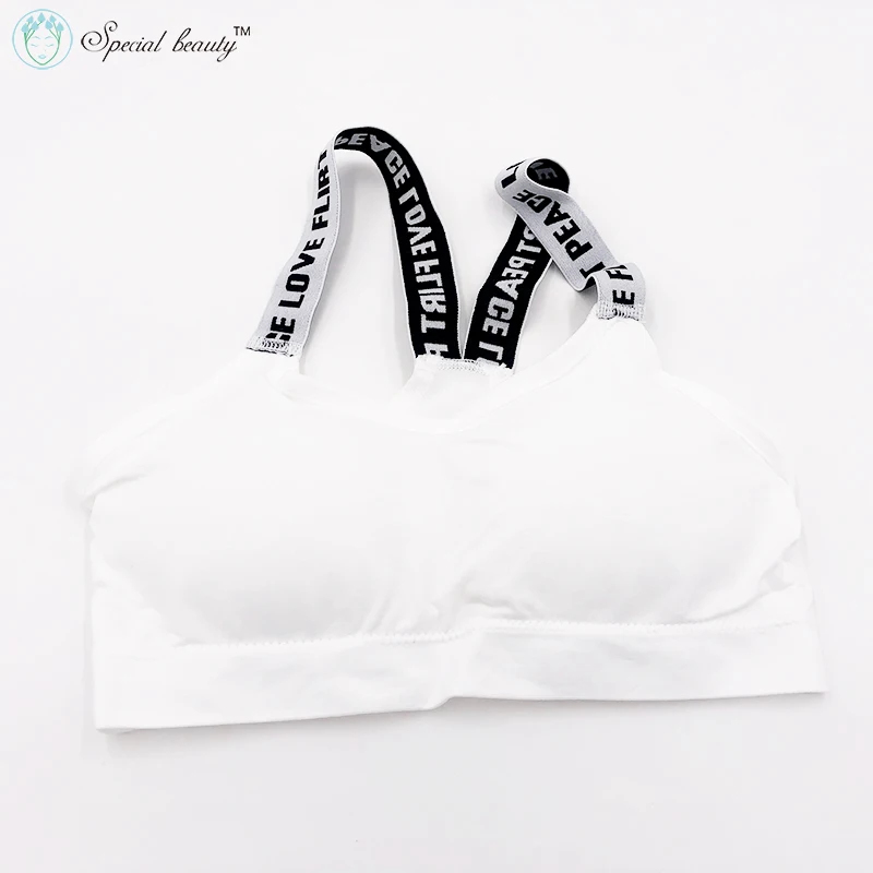 Free shipping!!!Special beauty!!!White color Alphabet strap Super comfort soft Camisoles Beautiful girl Tube Tops sports bra
Free shipping!!!Special beauty!!!White color Alphabet strap Super comfort soft Camisoles Beautiful girl Tube Tops sports bra