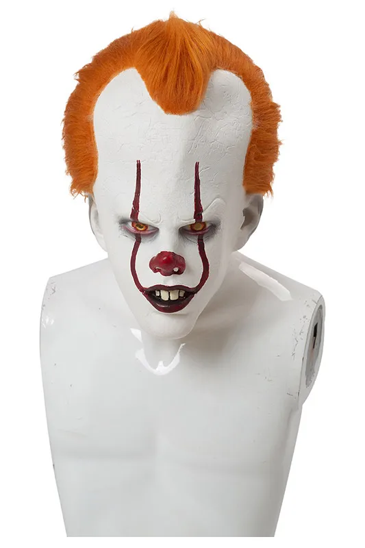 Stephen King's It IT:Chapter 2 Pennywise The Clown Cosplay Mask Helmet Props Adult Halloween Carnival Costumes
Stephen King's It IT:Chapter 2 Pennywise The Clown Cosplay Mask Helmet Props Adult Halloween Carnival Costumes