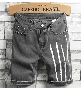 Men Summer Gray Denim Shorts Stretch jeans New Male Slim Casual Short Jeans High Quality Men Cotton Solid Denim Shorts
Men Summer Gray Denim Shorts Stretch jeans New Male Slim Casual Short Jeans High Quality Men Cotton Solid Denim Shorts