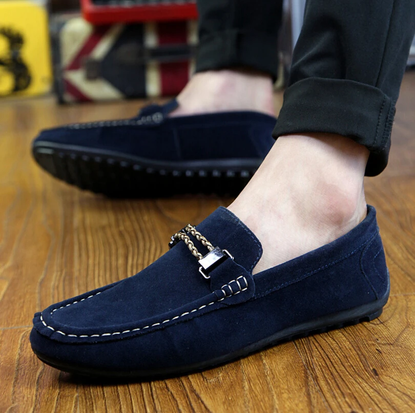 Men Suede Leather Shoes Bowtie Solid Color Slip On Luxury Brand Men Shoes Loafers European Hot Sell Men Driving Moccasins Shoes
Men Suede Leather Shoes Bowtie Solid Color Slip On Luxury Brand Men Shoes Loafers European Hot Sell Men Driving Moccasins Shoes