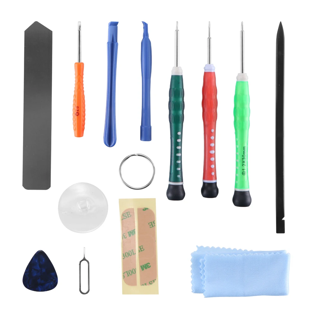13pcs Phone Case Opening Tools Multi Purpose Screwdriver Set Repair Screen Housing For IPhone X Tablet
13pcs Phone Case Opening Tools Multi Purpose Screwdriver Set Repair Screen Housing For IPhone X Tablet