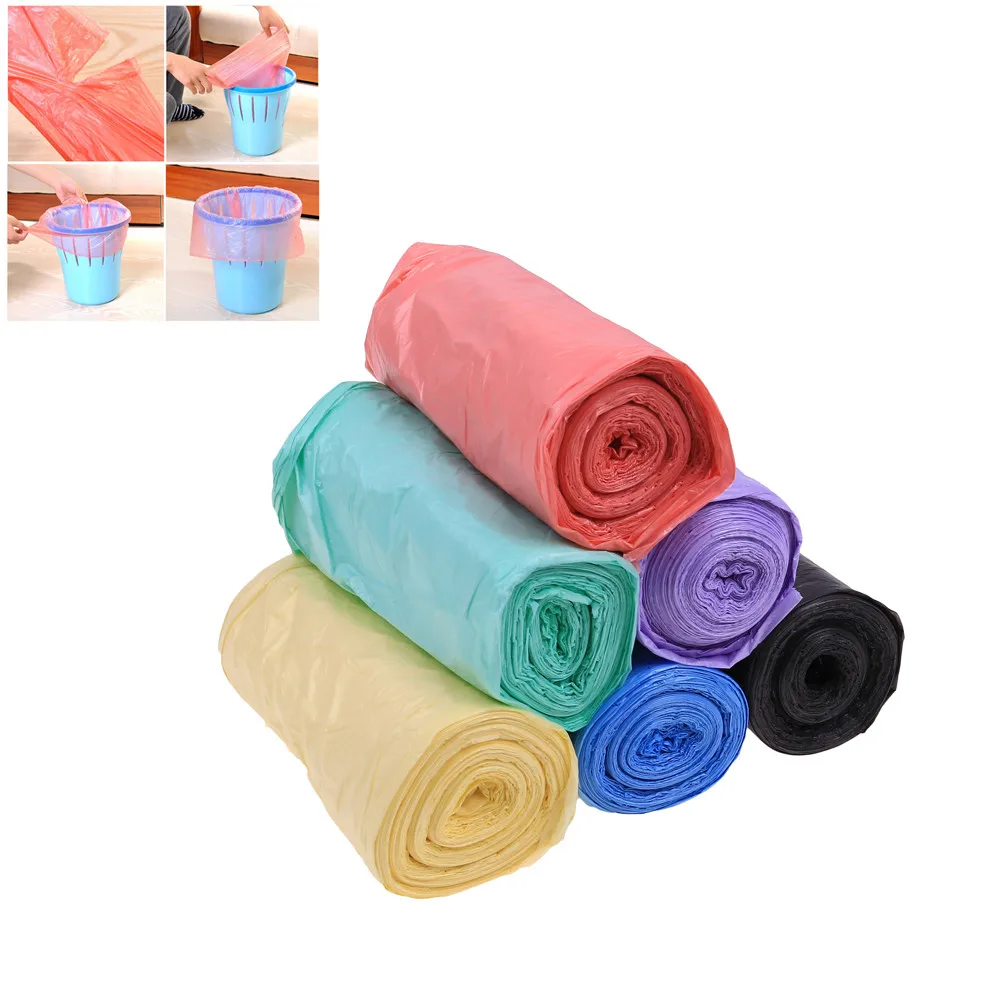 1 Roll Small Garbage Bag Trash Bags Durable Plastic Home Use Multicolor Color Thick Convenient Environmental Cleaning Waste Bag
1 Roll Small Garbage Bag Trash Bags Durable Plastic Home Use Multicolor Color Thick Convenient Environmental Cleaning Waste Bag