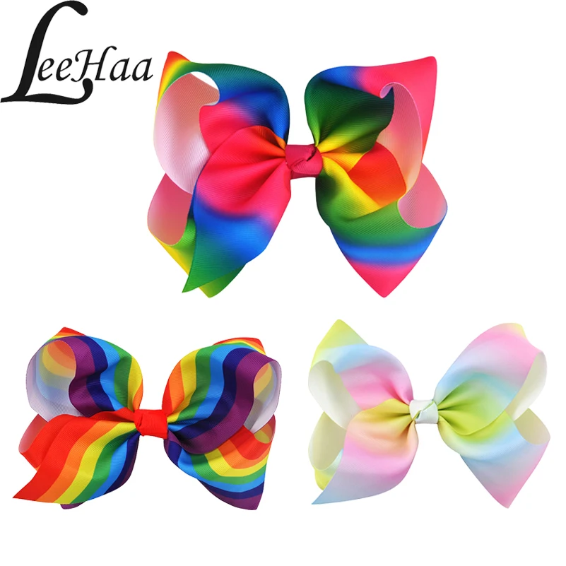 Fashion Big 8 Inch Colorful Grosgrain Ribbon Hair Bows Hairpins for Kid Girls Handmade Hair Clip Boutique Hair Accessories
Fashion Big 8 Inch Colorful Grosgrain Ribbon Hair Bows Hairpins for Kid Girls Handmade Hair Clip Boutique Hair Accessories