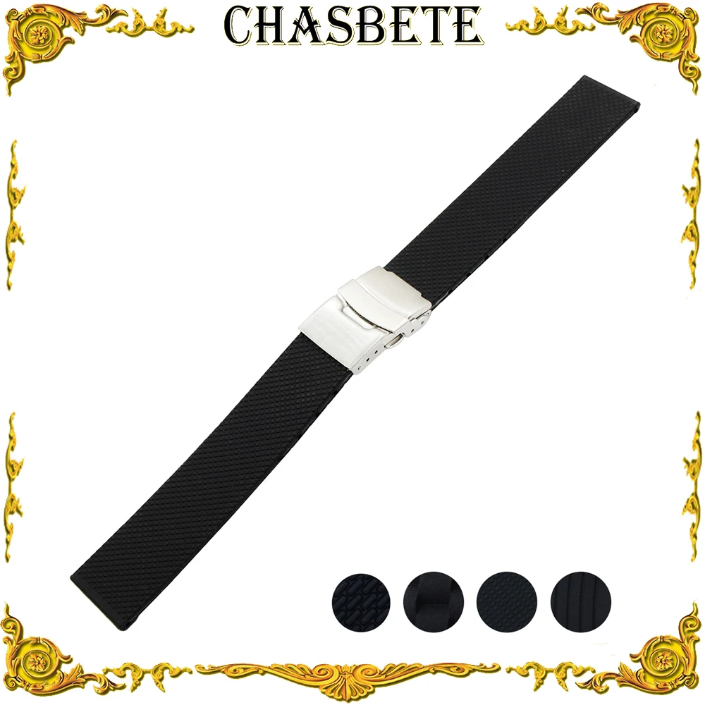 18mm 20mm 22mm 24mm Silicone Rubber Watch Band for Breitling Men Women Strap Wrist Loop Belt Bracelet Black + Tool + Pin
18mm 20mm 22mm 24mm Silicone Rubber Watch Band for Breitling Men Women Strap Wrist Loop Belt Bracelet Black + Tool + Pin