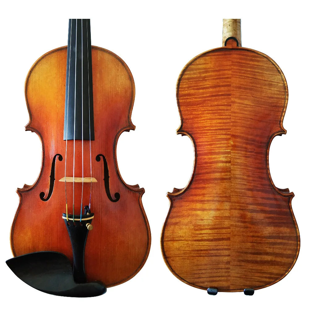 Free Shipping Copy Amati Model 100% Handmade FPVN03 Oil Varnish Violin + Carbon Fiber Bow Foam Case
Free Shipping Copy Amati Model 100% Handmade FPVN03 Oil Varnish Violin + Carbon Fiber Bow Foam Case