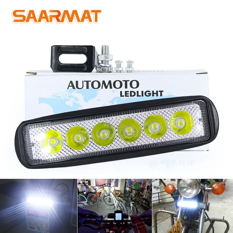 SAARMAT 1*pcs DRL LED Car Daytime Running Lights DC 9-30V Auto Fog Light Driving SUV motorbike spotlight work Lamps Car-styling
SAARMAT 1*pcs DRL LED Car Daytime Running Lights DC 9-30V Auto Fog Light Driving SUV motorbike spotlight work Lamps Car-styling