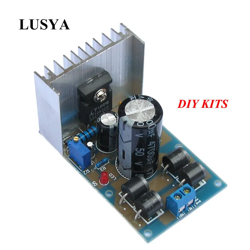 Lusya DIY Kits LT1083cp High-Power Adjustable Linear Regulated DC Power Supply PCB Board 2.5-12-24-30V pcb G3-010
Lusya DIY Kits LT1083cp High-Power Adjustable Linear Regulated DC Power Supply PCB Board 2.5-12-24-30V pcb G3-010